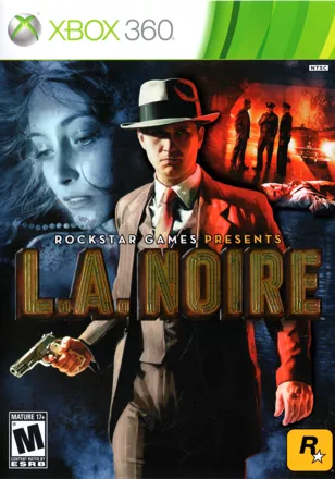 L.A. Noire Xbox 360 Front Cover