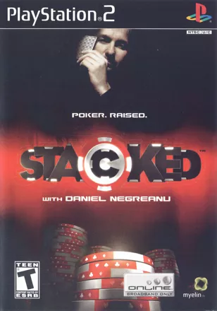 Stacked with Daniel Negreanu PlayStation 2 Front Cover