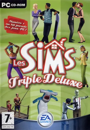 The Sims: Triple Deluxe Windows Front Cover