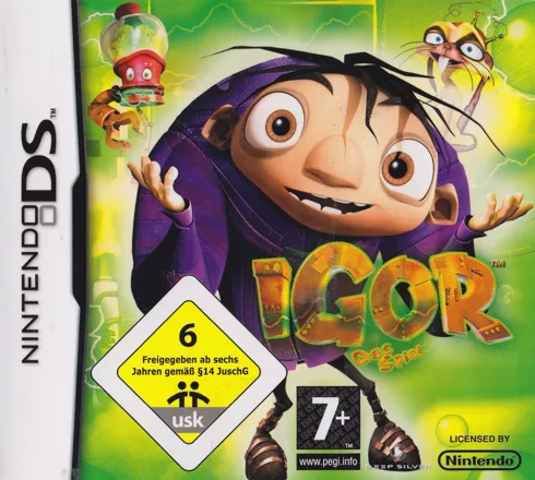Igor: The Game Nintendo DS Front Cover