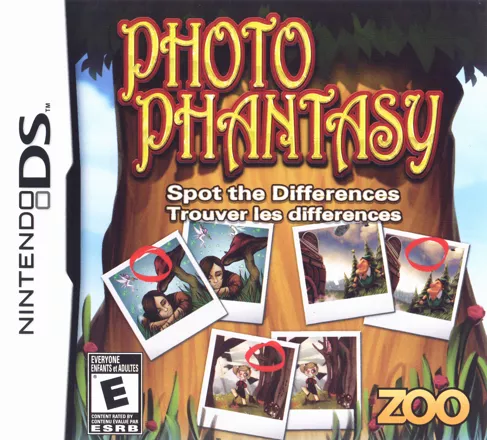 Photo Phantasy: Spot the Differences Nintendo DS Front Cover