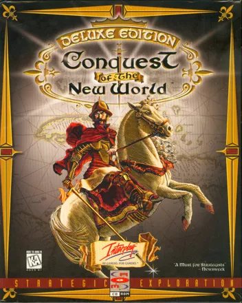 Conquest of the New World: Deluxe Edition DOS Front Cover