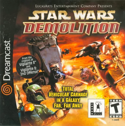 Star Wars: Demolition Dreamcast Front Cover