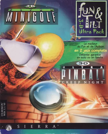 Fun &#x26; Tilt 3-D Ultra Pack Windows Front Cover