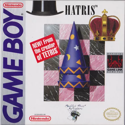 Hatris Game Boy Front Cover