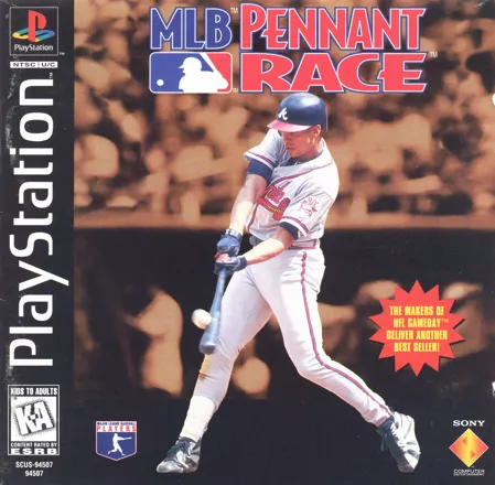 MLB Pennant Race PlayStation Front Cover