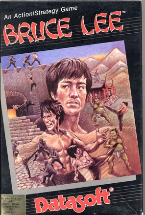 Bruce Lee Atari 8-bit Front Cover