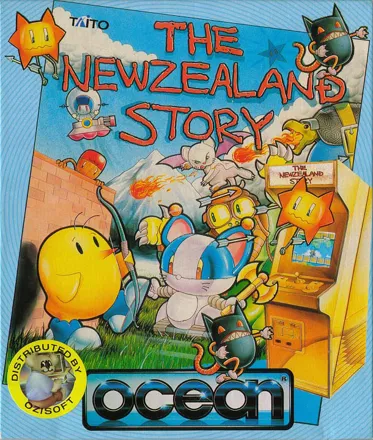 The New Zealand Story Amiga Front Cover