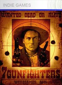 7 Gunfighters Xbox 360 Front Cover