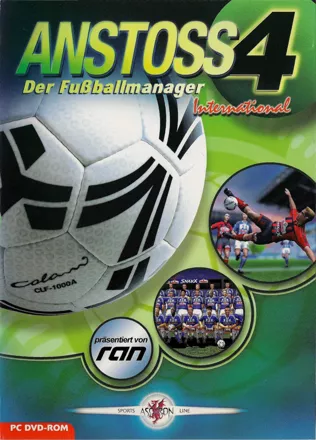 Anstoss 4: Der Fu&#xDF;ballmanager - International Windows Front Cover