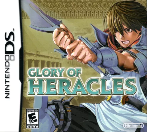 Glory of Heracles Nintendo DS Front Cover