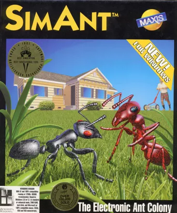 SimAnt Windows 3.x Front Cover