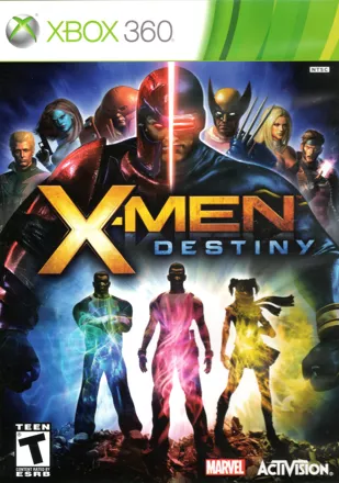 X-Men: Destiny Xbox 360 Front Cover
