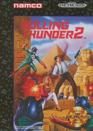 Rolling Thunder 2 Genesis Front Cover