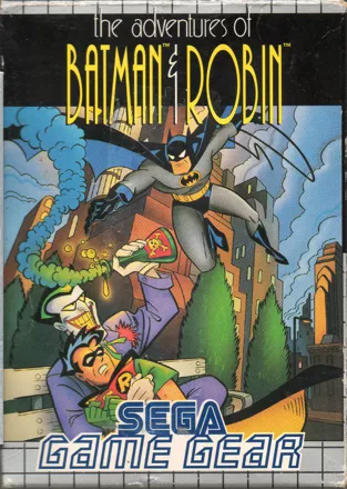 The Adventures of Batman &#x26; Robin Game Gear Front Cover