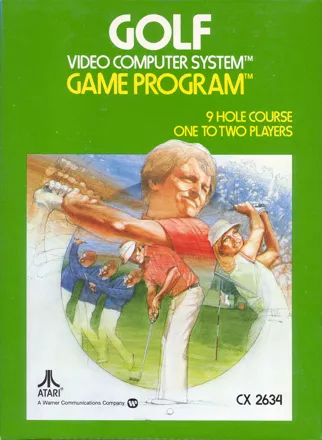Golf Atari 2600 Front Cover