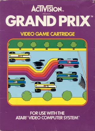 Grand Prix Atari 2600 Front Cover