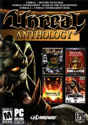 Unreal: Anthology Windows Front Cover