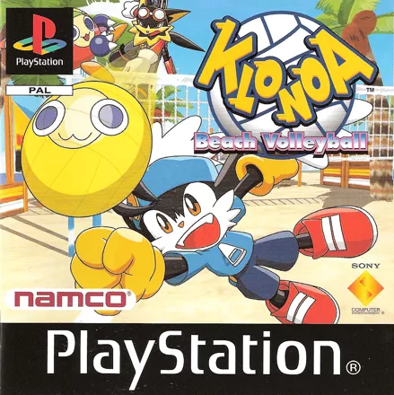 Klonoa Beach Volleyball PlayStation Front Cover