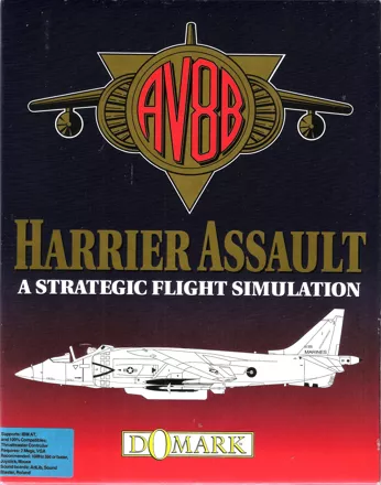 AV-8B Harrier Assault DOS Front Cover