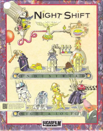 Night Shift DOS Front Cover