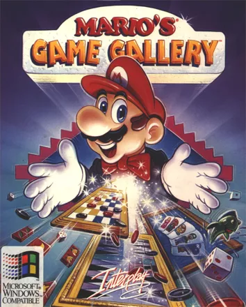 Mario&#x27;s Game Gallery DOS Front Cover