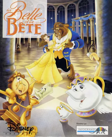 Disney&#x27;s Beauty and the Beast DOS Front Cover