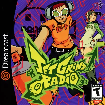 Jet Grind Radio Dreamcast Front Cover
