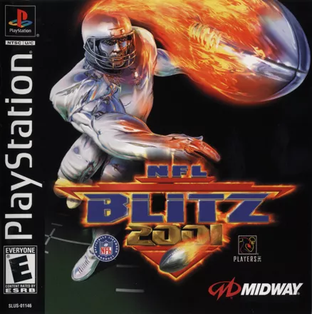 NFL Blitz 2001 PlayStation Front Cover