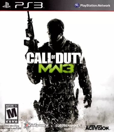 Call of Duty: MW3 PlayStation 3 Front Cover
