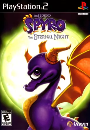 The Legend of Spyro: The Eternal Night PlayStation 2 Front Cover