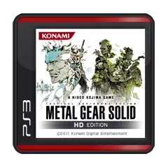 Metal Gear Solid: HD Edition PlayStation 3 Front Cover