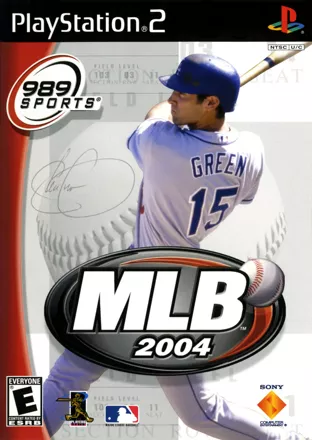 MLB 2004 PlayStation 2 Front Cover