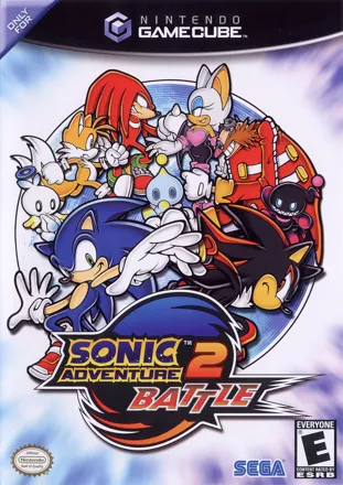 Sonic Adventure 2: Battle GameCube Front Cover