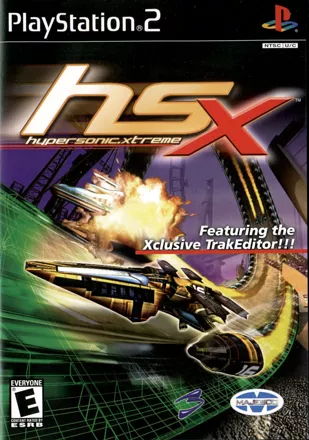 HSX: HyperSonic.Xtreme PlayStation 2 Front Cover