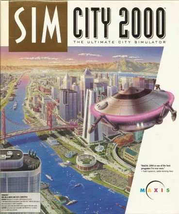 SimCity 2000 Windows 3.x Front Cover