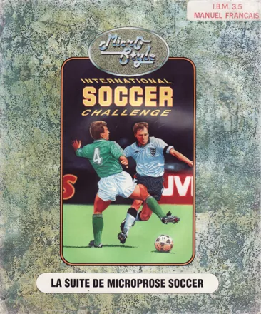 International Soccer Challenge DOS Front Cover
