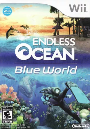 Endless Ocean: Blue World Wii Front Cover