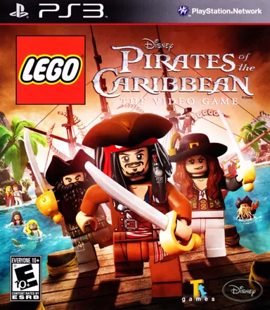 LEGO Pirates of the Caribbean: The Video Game PlayStation 3 Front Cover
