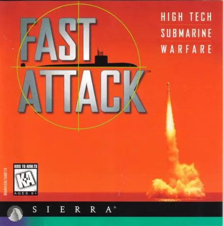 Fast Attack: High Tech Submarine Warfare DOS Front Cover