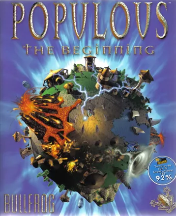 Populous: The Beginning Windows Front Cover