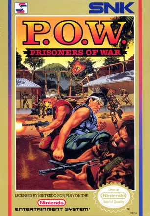 P.O.W.: Prisoners of War NES Front Cover