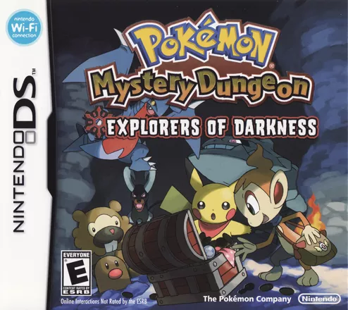 Pok&#xE9;mon Mystery Dungeon: Explorers of Darkness Nintendo DS Front Cover