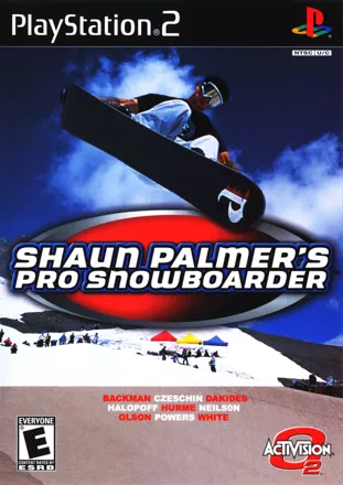Shaun Palmer&#x27;s Pro Snowboarder PlayStation 2 Front Cover