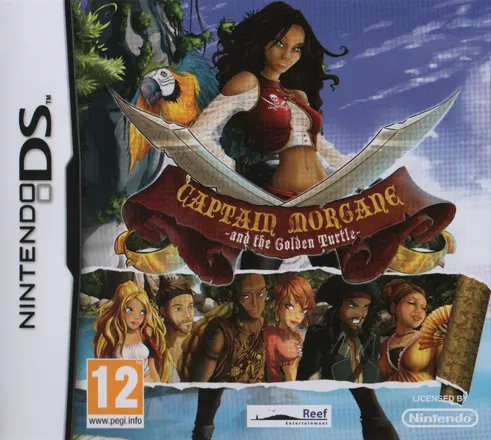 Captain Morgane and the Golden Turtle Nintendo DS Front Cover