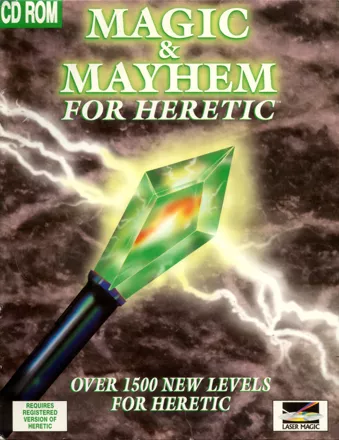 Magic &#x26; Mayhem for Heretic DOS Front Cover