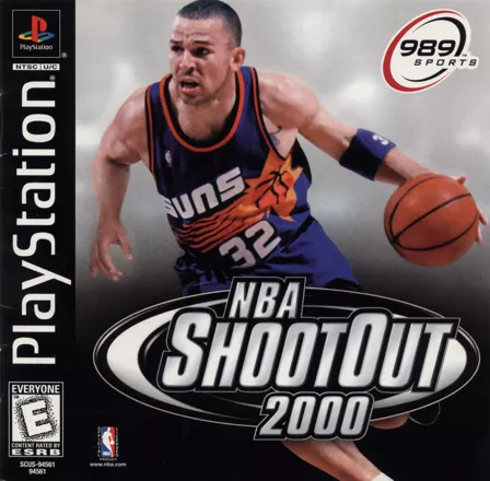 NBA ShootOut 2000 PlayStation Front Cover