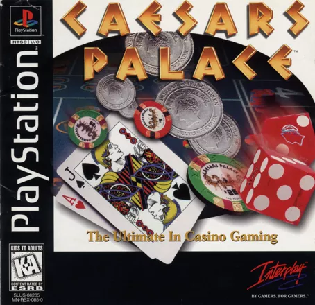 Caesars Palace PlayStation Front Cover