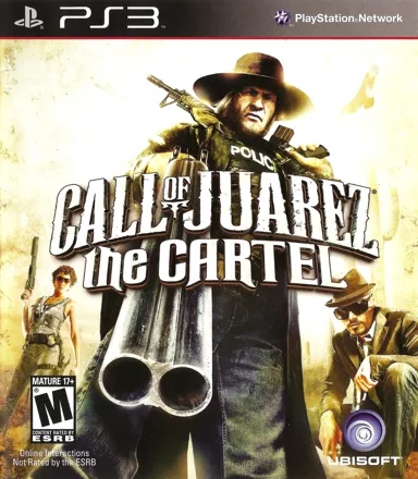 Call of Juarez: The Cartel  PlayStation 3 Front Cover