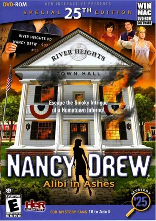 Nancy Drew: Alibi in Ashes Macintosh Front Cover